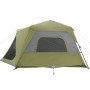 Family tent 10 people waterproof quick opening green by , tents - Ref: Foro24-94289, Price: 276,29 €, Discount: %