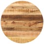 Round table top solid rough mango wood Ø 80x1.5 cm by , Table tops - Ref: Foro24-370012, Price: 79,93 €, Discount: %