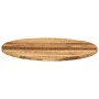 Round table top solid rough mango wood Ø 80x1.5 cm by , Table tops - Ref: Foro24-370012, Price: 79,93 €, Discount: %