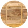 Round table top solid rough mango wood Ø 80x1.5 cm by , Table tops - Ref: Foro24-370012, Price: 79,93 €, Discount: %