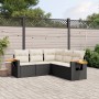 5-teiliges Gartenmöbel-Set und schwarze synthetische Rattankissen von , Gartensets - Ref: Foro24-3226798, Preis: 361,46 €, Ra...