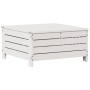 Set muebles jardín 5 pzas con cojines madera maciza pino blanco de , Conjuntos de jardín - Ref: Foro24-3250841, Precio: 523,7...