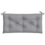 Garden Bench Cushions 2 Pcs Gray Oxford Fabric 100x50x7 cm by , Cushions for chairs and sofas - Ref: Foro24-361660, Price: 37...