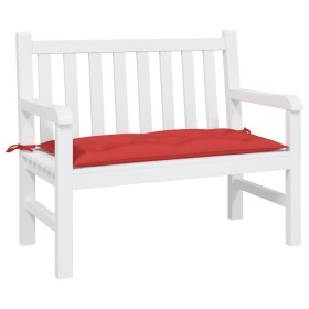 Garden bench cushion Oxford fabric red 100x50x7 cm by , Cushions for chairs and sofas - Ref: Foro24-361570, Price: 25,68 €, D...