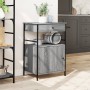 Sonoma gray engineered wood kitchen cart 56x43x89.5 cm by , Kitchen and dining carts - Ref: Foro24-842394, Price: 88,71 €, Di...