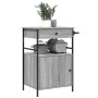 Carrito de cocina madera ingeniería gris Sonoma 56x43x89,5 cm de , Carros de cocina y comedor - Ref: Foro24-842394, Precio: 8...