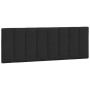 Bed frame with black velvet headboard 140x200 cm by , Beds and slatted bases - Ref: Foro24-3207851, Price: 230,99 €, Discount: %