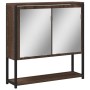 Bathroom mirror cabinet in brown oak wood 60x16x60 cm by , Dressing tables - Ref: Foro24-842425, Price: 53,92 €, Discount: %