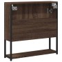 Badezimmerspiegelschrank aus braunem Eichenholz 60x16x60 cm von , Schminktische - Ref: Foro24-842425, Preis: 53,92 €, Rabatt: %