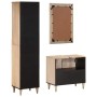 Conjunto de muebles de baño 3 piezas madera maciza de mango de , Muebles de baño - Ref: Foro24-3206318, Precio: 345,94 €, Des...