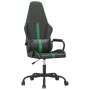 Silla gaming cuero sintético negro y verde de , Sillones para videojuegos - Ref: Foro24-3143790, Precio: 112,99 €, Descuento: %