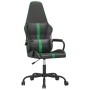 Black and green synthetic leather gaming chair by , Gaming chairs - Ref: Foro24-3143790, Price: 112,74 €, Discount: %