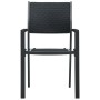 Garden chairs 2 units plastic with black rattan look by vidaXL, Garden chairs - Ref: Foro24-47889, Price: 93,86 €, Discount: %