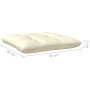 Garden furniture 7 pieces cream pine wood cushions by , Garden sets - Ref: Foro24-3096097, Price: 589,99 €, Discount: %