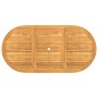 Mesa de jardín extensible madera maciza teca 110-160x80x75 cm de , Mesas de jardín - Ref: Foro24-363486, Precio: 258,99 €, De...