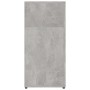 Aparador de madera contrachapada gris hormigón 80x36x75 cm de , Aparadores - Ref: Foro24-801827, Precio: 107,99 €, Descuento: %