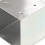 T-förmige Pfostenverbinder aus verzinktem Metall, 71 x 71 mm von , Zaunpfosten - Ref: Foro24-145455, Preis: 20,90 €, Rabatt: %