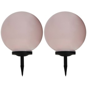 Outdoor spherical solar lamps 2 pcs RGB LED 40 cm by , Outdoor lighting - Ref: Foro24-277128, Price: 133,99 €, Discount: %