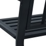 Black steel garden bench 125 cm by vidaXL, garden benches - Ref: Foro24-47945, Price: 99,50 €, Discount: %