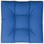 Cojín para sofá de palets de tela azul 80x80x12 cm de , Cojines para sillas y sofás - Ref: Foro24-314409, Precio: 33,99 €, De...