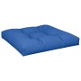 Cojín para sofá de palets de tela azul 80x80x12 cm de , Cojines para sillas y sofás - Ref: Foro24-314409, Precio: 33,99 €, De...