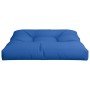 Cojín para sofá de palets de tela azul 80x80x12 cm de , Cojines para sillas y sofás - Ref: Foro24-314409, Precio: 33,99 €, De...