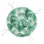 Round Oxford fabric cushion with leaf print Ø 60x11 cm by , Cushions for chairs and sofas - Ref: Foro24-361952, Price: 27,00 ...