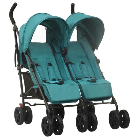 Doppelwagen aus grünem Stahl von , Kinderwagen - Ref: Foro24-10240, Preis: 233,52 €, Rabatt: %