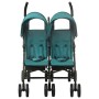 Green steel twin cart by , Baby strollers - Ref: Foro24-10240, Price: 187,99 €, Discount: %