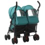 Doppelwagen aus grünem Stahl von , Kinderwagen - Ref: Foro24-10240, Preis: 233,52 €, Rabatt: %