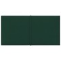 Wall panels 12 pcs dark green fabric 30x15 cm 0.54 m² by , Wall covering - Ref: Foro24-344014, Price: 24,30 €, Discount: %