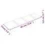 Wandpaneele 12 Stück dunkelgrüner Stoff 60x15 cm 1,08 m² von , Wandverkleidung - Ref: Foro24-344056, Preis: 34,39 €, Rabatt: %