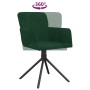 Sillas de comedor giratorias 2 unidades terciopelo verde oscuro de , Sillas de comedor - Ref: Foro24-344792, Precio: 143,99 €...