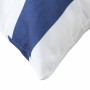 Decorative cushions 4 pcs blue and white fabric 40x40 cm by , Cushions - Ref: Foro24-360374, Price: 32,46 €, Discount: %