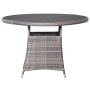 Set comedor jardín 7 pzas ratán sintético gris antracita y gris de , Conjuntos de jardín - Ref: Foro24-3059433, Precio: 564,0...