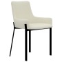 Dining chairs 2 units of cream fabric by , dining chairs - Ref: Foro24-282591, Price: 154,19 €, Discount: %