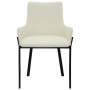 Dining chairs 2 units of cream fabric by , dining chairs - Ref: Foro24-282591, Price: 154,19 €, Discount: %