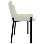 Dining chairs 2 units of cream fabric by , dining chairs - Ref: Foro24-282591, Price: 154,19 €, Discount: %