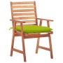 Garden dining chairs 2 pcs solid acacia wood and cushions by , Garden chairs - Ref: Foro24-3064346, Price: 131,15 €, Discount: %