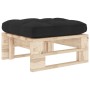 Garden ottoman made of impregnated pine wood pallets by , Modular outdoor sofas - Ref: Foro24-3066464, Price: 52,44 €, Discou...