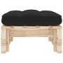 Garden ottoman made of impregnated pine wood pallets by , Modular outdoor sofas - Ref: Foro24-3066464, Price: 52,44 €, Discou...