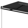 Anthracite gray manual retractable awning 600x350 cm by , Awnings - Ref: Foro24-3069239, Price: 585,07 €, Discount: %