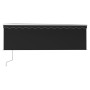 Toldo automático persiana LED y sensor viento antracita 4x3 m de , Toldos - Ref: Foro24-3069314, Precio: 649,41 €, Descuento: %