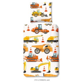 Good Morning Working children's duvet cover 135x200 cm by Good Morning, Duvet covers - Ref: Foro24-427369, Price: 46,99 €, Di...