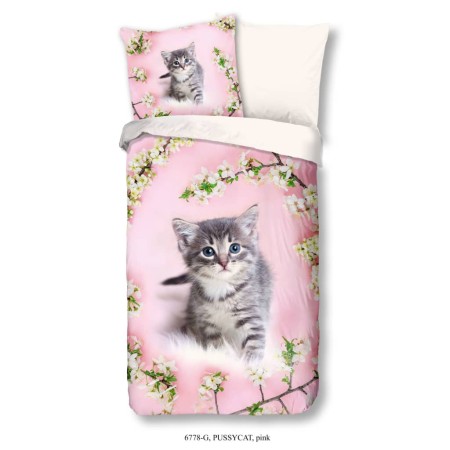 Good Morning Pussycat children's duvet cover 135x200 cm by Good Morning, Duvet covers - Ref: Foro24-427361, Price: 43,87 €, D...