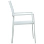 Garden chairs 4 units plastic with white rattan look by vidaXL, Garden chairs - Ref: Foro24-47888, Price: 167,26 €, Discount: %