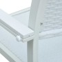 Garden chairs 4 units plastic with white rattan look by vidaXL, Garden chairs - Ref: Foro24-47888, Price: 167,26 €, Discount: %