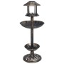 Decorative birdbath with plastic solar LED lights by vidaXL, Birdbaths - Ref: Foro24-48221, Price: 44,53 €, Discount: %