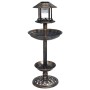 Decorative birdbath with plastic solar LED lights by vidaXL, Birdbaths - Ref: Foro24-48221, Price: 44,53 €, Discount: %