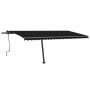 Manual retractable foot awning anthracite gray 500x350 cm by , Awnings - Ref: Foro24-3069859, Price: 565,92 €, Discount: %